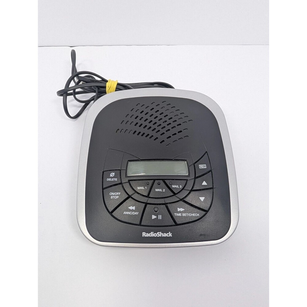 RadioShack 43-3829 Digital Answering Machine 60 Min Tested Working
